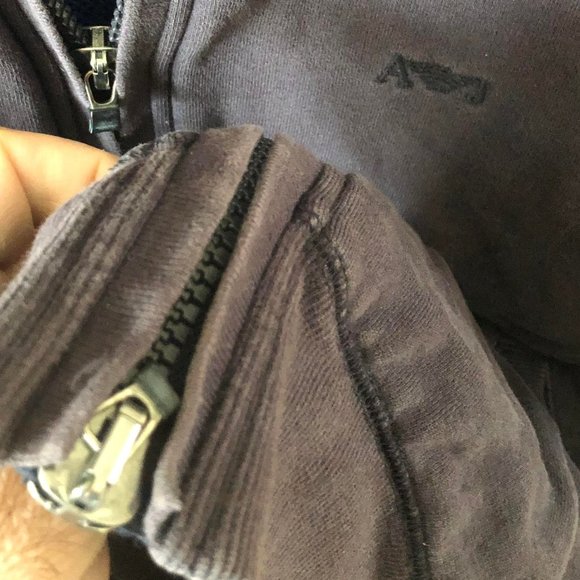 Beautiful ARMANI JEANS men's sweater with zipper - Picture 4 of 7